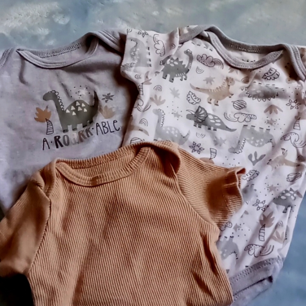Dino onesie set